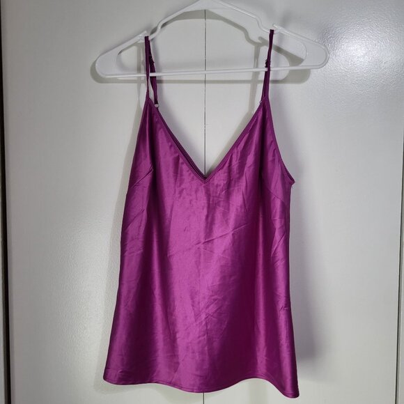 Zara Tops - Zara Fuschia Pink Purple Cami Tank Top SZ M